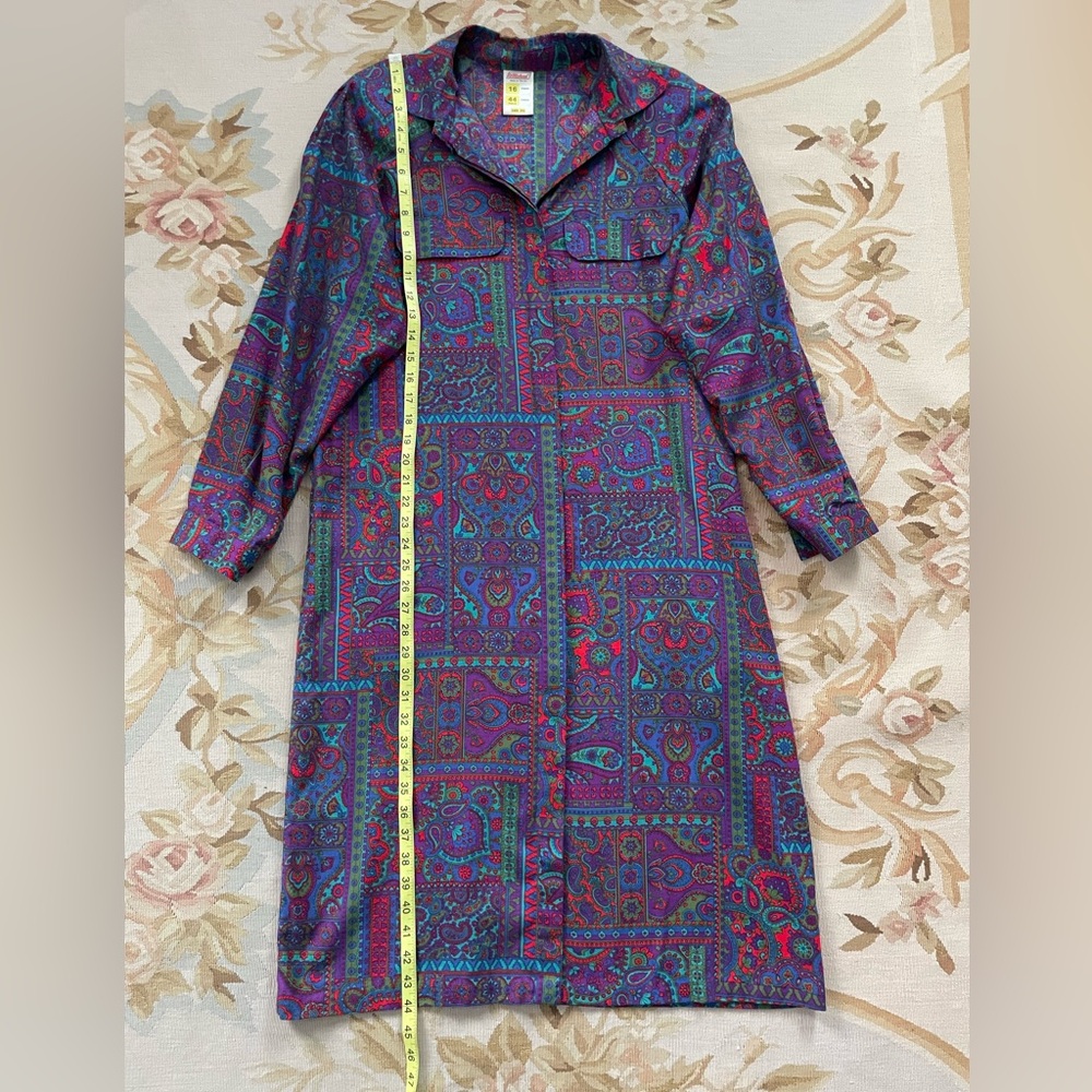 St Michael Paisley dress - Picture 5 of 6